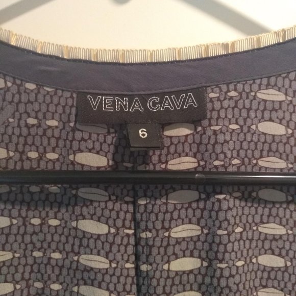 SOLD-Vena Cava - Silk Dress, Sz 6 - Picture 2 of 5